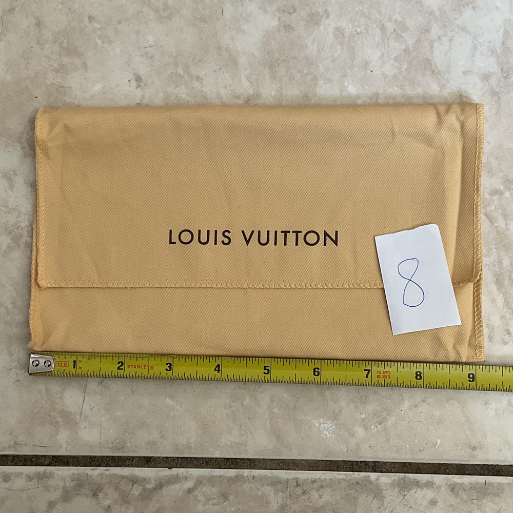 Louis Vuitton Tan Logo Pouch